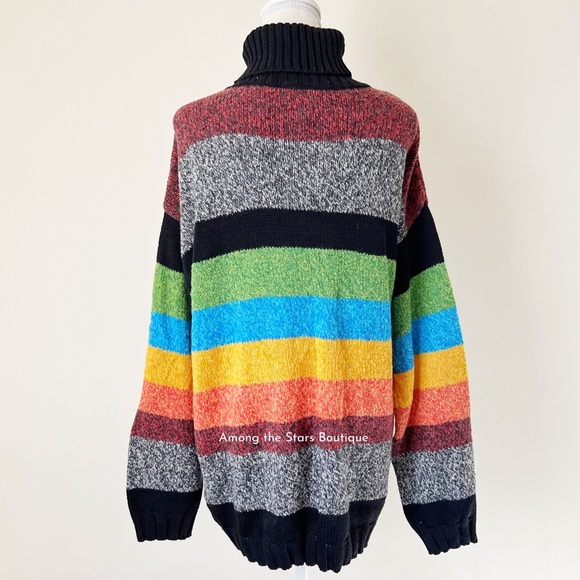 Rare Vintage 90s Striped Sweater Alt. ASO Willow in Buffy the Vampire Slayer - Picture 7 of 7